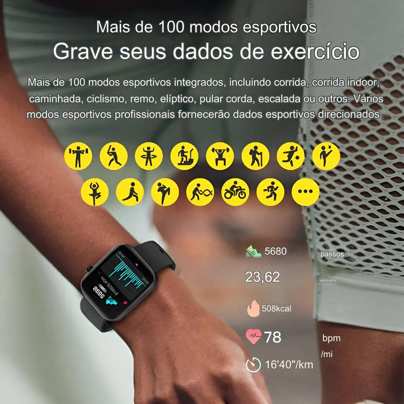 Smart Watch - VoicePro HealthMaster - União Digital